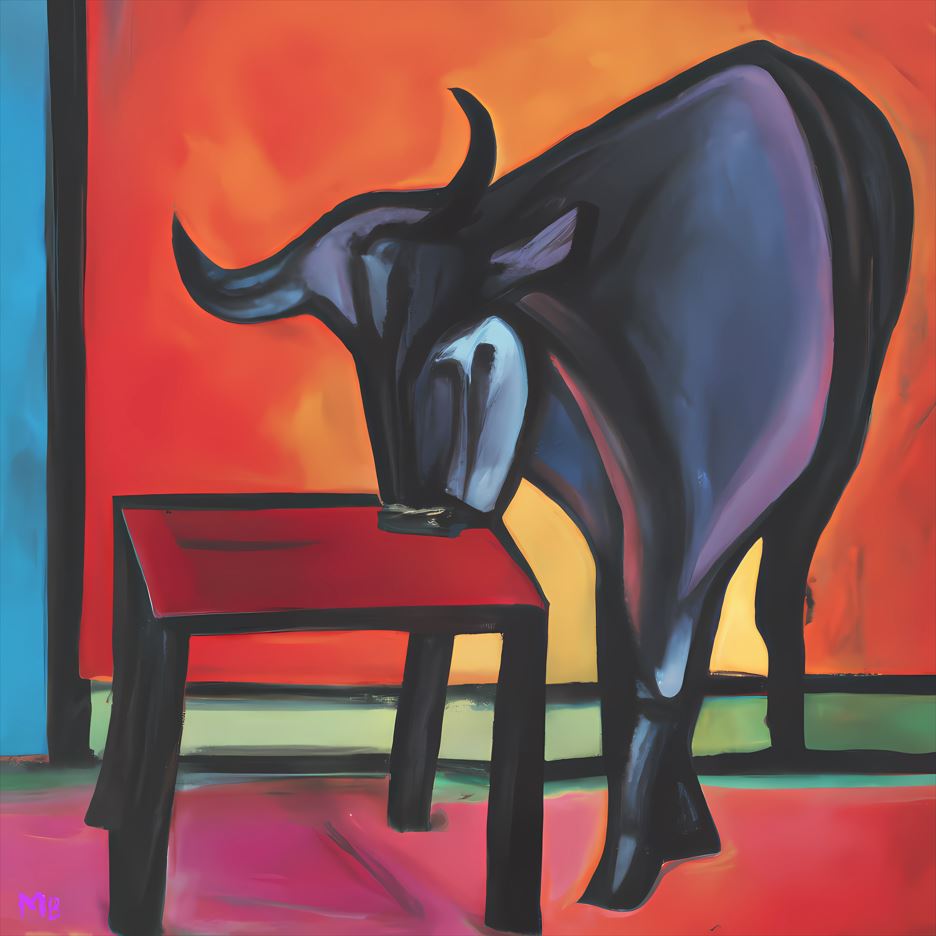 RB-161-redBULL, Künstler MB, Markus Botzenhart, Ulm